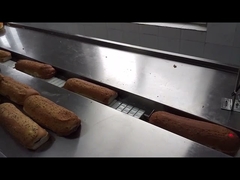 Máquina de empacotamento de alta qualidade do pão do servo motor, máquina de empacotamento de aço inoxidável do pão do produto comestível