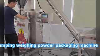 CE LC-FXC25-700 10kg-30kg Saco tecido saco plástico Máquina de embalagem de pó para fixação e pesagem