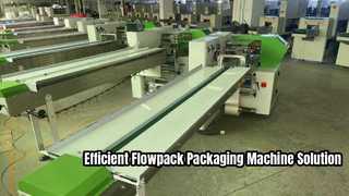 LC-350S Flow Pack Máquina Solução de Embalagem Eficiente Flow Pack Embalagem Machineckag