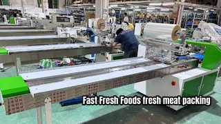 Velocidade e eficiência da máquina Flow Pack LC 580S