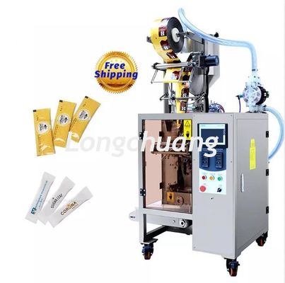 qualidade  Ketchup Sauce Liquid Filling And Sealing Machine Honey Small Sachet Packing Machine fábrica