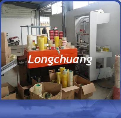 qualidade  Automatic PET PE Masking Tape Packaging Machine BOPP Tape Packing Machine fábrica