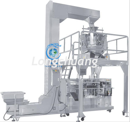 Malote do zíper da máquina de embalagem do saco de Premade da semente de abóbora que pesa e máquina de embalagem