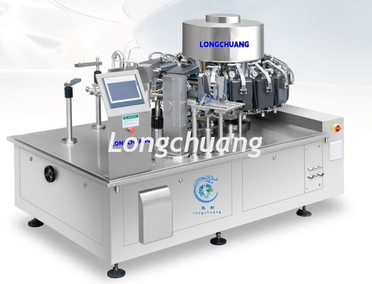 Máquina de embalagem de tofu doypack personalizável com sistema de vácuo automatizado